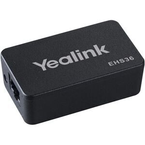 Yealink EHS36 65 IP Phone Wireless Headset Adapter - Black